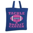thumbnail image 1 of Awkward Styles Tackle Breast Cancer Tote Bag Breast Cancer Ribbon Canvas Bag Cancer Support Gifts for Cancer Survivor Breast Cancer Awareness Bag Pink Ribbon Shopping Bag Cancer Awareness Grocery Bag, 1 of 5