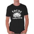 thumbnail image 1 of Awkward Styles Tacos Are My Valentine Shirt Funny Valentine Tshirt for Men Valentines Day T Shirt for Tacos Lover Valentine's Day Gift Idea for Him Valentine Tshirt for Men Mexican Party Outfit, 1 of 4