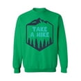 thumbnail image 1 of Awkward Styles Take a Hike Unisex Crewneck Take a Hike Crewneck for Women Hike Sweatshirts Hike Crewnecks Sport Outfit Hiking Crewneck for Men Outdoor Unisex Sweatshirt Hiking Lovers Gifts, 1 of 5