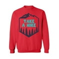 thumbnail image 1 of Awkward Styles Take a Hike Unisex Crewneck Take a Hike Crewneck for Women Hike Sweatshirts Hike Crewnecks Sport Outfit Hiking Crewneck for Men Outdoor Unisex Sweatshirt Hiking Lovers Gifts, 1 of 5