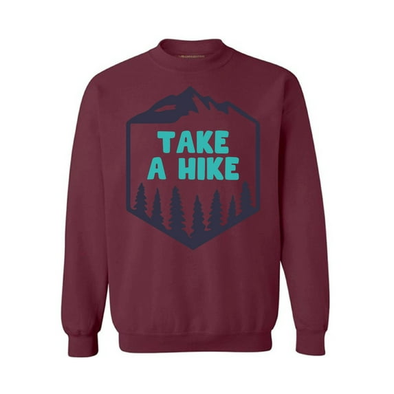 Awkward Styles Take a Hike Unisex Crewneck Take a Hike Crewneck for Women Hike Sweatshirts Hike Crewnecks Sport Outfit Hiking Crewneck for Men Outdoor Unisex Sweatshirt Hiking Lovers Gifts