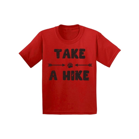 Awkward Styles Take a Hike Youth T Shirt Hike for Kids Hike Shirt Cute Outfit for Children Outdoor T-Shirt for Kids Take a Hike Outfit Hiking Shirts for Children Hiking Shirt for Boys Shirts for Girls