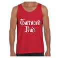 thumbnail image 1 of Awkward Styles Tattooed Dad Tank Top for Men Inked Dad Tank Top Men's Tatted Muscle Shirt Summer Workout Clothes Cool Dad Gifts Best Dad Ever Tank Top Tatted Dad Tank Tattoo Shirt Tattooed Muscle Tank, 1 of 4