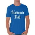 thumbnail image 1 of Awkward Styles Tattooed Dad Tshirt for Men Inked Dad Shirt Tatted Dad T Shirt Best Gifts for Dad Cool Tattoo Dad Shirt Tattoo Shirts with Sayings for Men Amazing Gifts for Dad Top Dad Shirt, 1 of 4