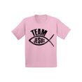 thumbnail image 1 of Awkward Styles Team Jesus Infant T-Shirt Team Shirt for Kids Fish T-Shirt for Boys Christian Shirts for Girls Black T-Shirt for Children Christian Gifts for Little One Jesus Clothing for Children, 1 of 4