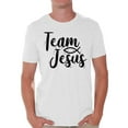 thumbnail image 1 of Awkward Styles Team Jesus T-Shirt for Men Christian Mens Black Shirts Christian Clothes for Men Team Jesus T-Shirt Christ Tshirt for Men Christian Gifts Jesus Shirts Jesus Clothing Collection for Men, 1 of 4