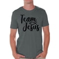 thumbnail image 1 of Awkward Styles Team Jesus T-Shirt for Men Christian Mens Black Shirts Christian Clothes for Men Team Jesus T-Shirt Christ Tshirt for Men Christian Gifts Jesus Shirts Jesus Clothing Collection for Men, 1 of 4