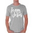 thumbnail image 1 of Awkward Styles Team Jesus T-Shirt for Men Christian Mens White Shirts Christian Clothes for Men Team Jesus T-Shirt Christ Tshirt for Men Christian Gifts Jesus Shirts Jesus Clothing Collection for Men, 1 of 4