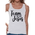 thumbnail image 1 of Awkward Styles Team Jesus Tank Top for Her Christian Shirts Christian Black Clothes for Women Team Jesus Ladies Tanks Christ Tshirt for Ladies Christian Gifts Jesus Shirts Jesus Clothing Collection, 1 of 4