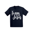 thumbnail image 1 of Awkward Styles Team Jesus Toddler T-Shirt for Kids Christian T-Shirt for Boys Christian Shirts for Girls White Jesus T-Shirt for Children Christian Gifts for Little One Jesus Clothing for Children, 1 of 4