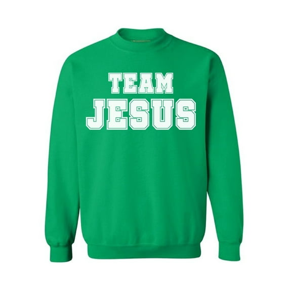 Awkward Styles Team Jesus Unisex Crewneck Christian Sweaters for Him White Clothes Collection Jesus Crewneck for Women Team Jesus Sweater for Men Christian Gifts for Her Jesus Outfit for Men and Women