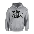 thumbnail image 1 of Awkward Styles Team Jesus Unisex Hoodie Fish Hoodie for Him Black Clothes Collection Team Jesus Hoodies for Women Jesus Sweater for Men Christian Gifts for Her Jesus Outfit for Men and Women, 1 of 5