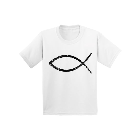 Awkward Styles Team Jesus Youth Shirt Fish Shirt for Kids Christian T Shirt for Boys Christian Shirts for Girls Jesus T-Shirt for Children Christian Gifts for Little One Jesus Clothing for Children