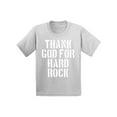 thumbnail image 1 of Awkward Styles Thank God for Hard Rock Youth T Shirt Christian T Shirt for Boys Christian Shirts for Girls Funny Religious T-Shirt for Children Christian Gifts Jesus Clothes Hard Rock T-Shirt for Kids, 1 of 4