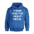 thumbnail image 1 of Awkward Styles Thank God for Heavy Metal Unisex Hoodie Christian Hoodie for Him Rock Collection Music Hoodies for Women Religious Sweater for Men Christian Gifts Heavy Metal Unisex Outfit Christianity, 1 of 5