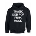 thumbnail image 1 of Awkward Styles Thank God for Punk Rock Unisex Hoodie Christian Hoodie for Him Rock Collection Music Hoodies for Women Religious Sweater for Men Christian Gifts Punk Rock Unisex Outfit Christianity, 1 of 5