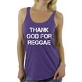 thumbnail image 1 of Awkward Styles Thank God for Reggae Racerback Tank Top for Women Christian Clothes for Ladies Religious Womens Racerback Tank Top Reggae Clothing God Tanks T Shirt for Her Thank God Ladies Shirt, 1 of 4
