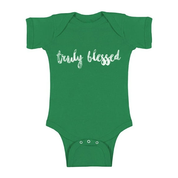 Awkward Styles Thanksgiving Baby Bodysuit Truly Blessed Romper