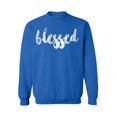 thumbnail image 1 of Awkward Styles Thanksgiving Crewneck Top Blessed Sweatshirts, 1 of 5