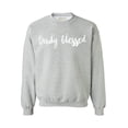 thumbnail image 1 of Awkward Styles Thanksgiving Crewneck Top Truly Blessed Sweatshirts, 1 of 5