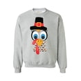 thumbnail image 1 of Awkward Styles Thanksgiving Crewneck top Turkey Face Sweatshirts, 1 of 5
