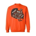 thumbnail image 1 of Awkward Styles Thanksgiving Crewneck top Turkey Meat Sweatshirts, 1 of 5