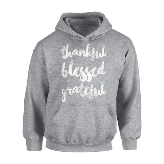 Awkward Styles Thanksgiving Hoodie Thankful Blessed Grateful Sweatshirt