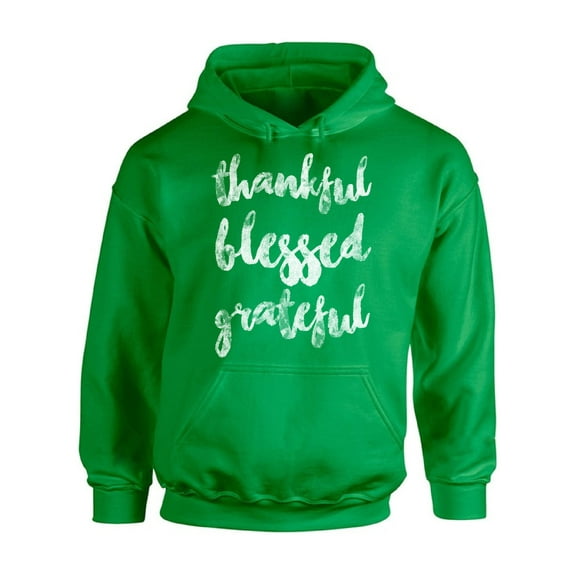Awkward Styles Thanksgiving Hoodie Thankful Blessed Grateful Sweatshirt