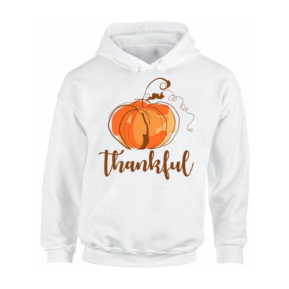 Awkward Styles Thanksgiving Hoodie Thankful Pumpkin Hooded Sweatshirt