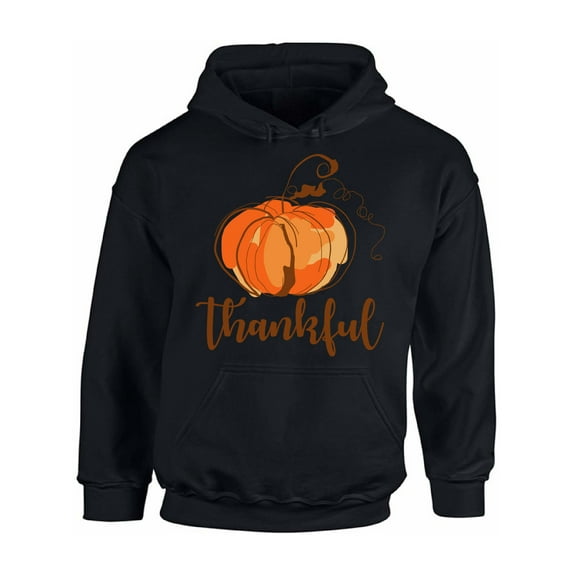 Awkward Styles Thanksgiving Hoodie Thankful Pumpkin Hooded Sweatshirt