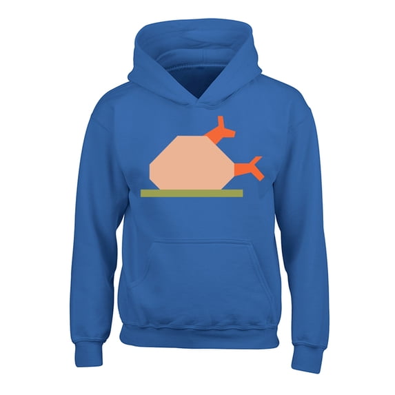 Awkward Styles Thanksgiving Hoodies for Kids Turkey Dinner Hooded Youth Sweatshirt