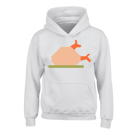 Awkward Styles Thanksgiving Hoodies for Kids Turkey Dinner Hooded Youth Sweatshirt