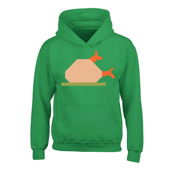 Awkward Styles Thanksgiving Hoodies for Kids Turkey Dinner Hooded Youth Sweatshirt