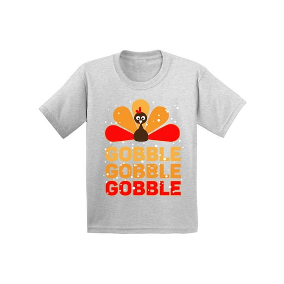 Awkward Styles Thanksgiving Shirt for Baby Infant Gobble Gobble T-shirt