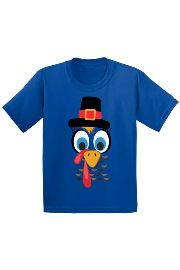 Thanksgiving Shirt for Baby Infant Turkey Face T-shirt