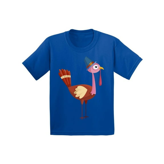 Awkward Styles Thanksgiving Shirts for Boys Kids Turkey T-shirt