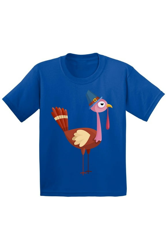 Thanksgiving Shirts for Boys Kids Turkey T-shirt