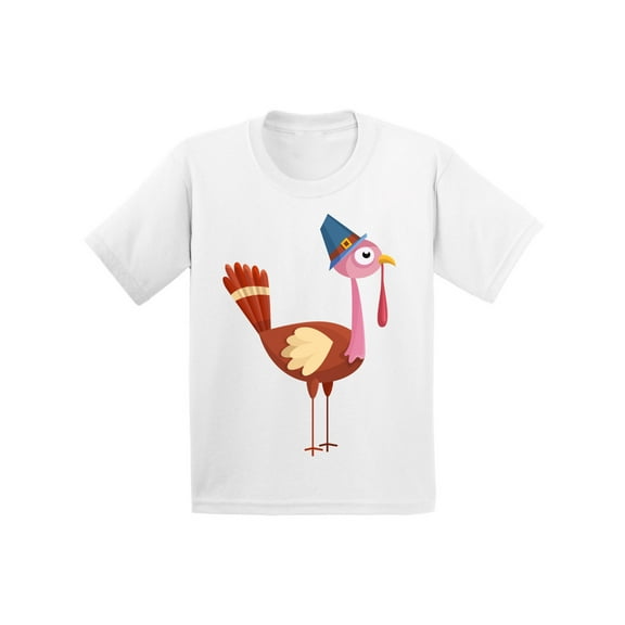 Awkward Styles Thanksgiving Shirts for Boys Kids Turkey T-shirt