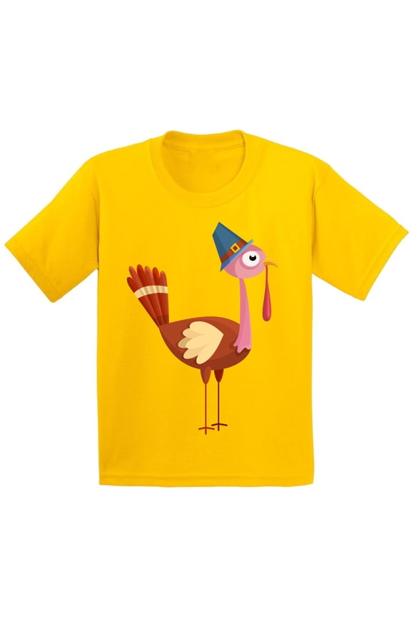Thanksgiving Shirts for Boys Kids Turkey T-shirt