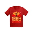 thumbnail image 1 of Awkward Styles Thanksgiving Shirts for Boys Infant Gobble Gobble T-shirt, 1 of 4