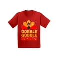 thumbnail image 1 of Awkward Styles Thanksgiving Shirts for Girls Kids Gobble Gobble T-shirt, 1 of 4