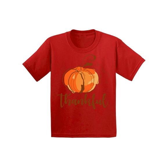 Awkward Styles Thanksgiving Shirts for Girls Kids Thankful T-shirt