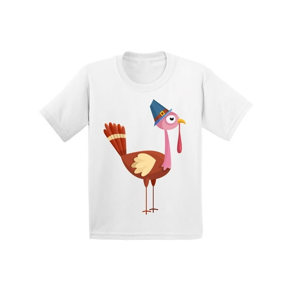 Awkward Styles Thanksgiving Shirts for Girls Toddler Turkey T-shirt