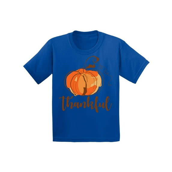 Awkward Styles Thanksgiving Shirts for Kids Youth Thankful T-shirt