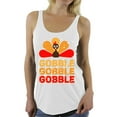 thumbnail image 1 of Awkward Styles Thanksgiving Sleeveless Shirt Gobble Turkey Racerback Tank Tops, 1 of 4