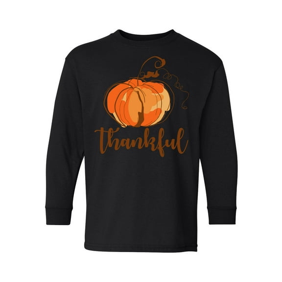 Awkward Styles Thanksgiving Sweater for Boys Youth Thankful Long Sleeve Shirt