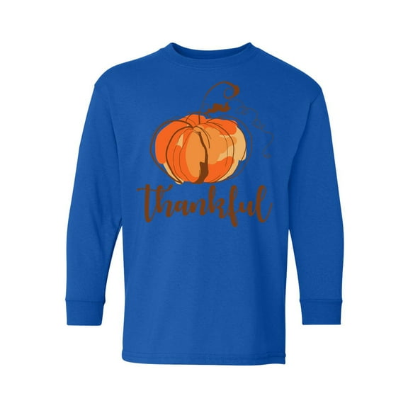 Awkward Styles Thanksgiving Sweater for Boys Youth Thankful Long Sleeve Shirt