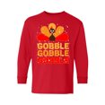 thumbnail image 1 of Awkward Styles Thanksgiving Sweater for Girls Youth Gobble Gobble Long Sleeve Shirt, 1 of 4