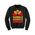 thumbnail image 1 of Awkward Styles Thanksgiving Sweater for Kids Gobble Gobble Sweatshirt, 1 of 4