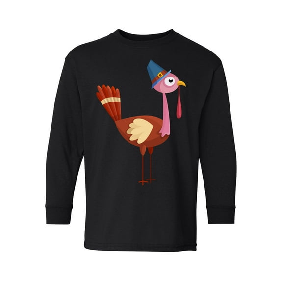 Awkward Styles Thanksgiving Sweater for Kids Youth Turkey Long Sleeve Shirt